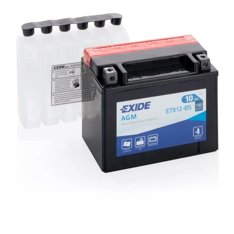 Bon Marché Exide Batterie AGM ETX12-BS
