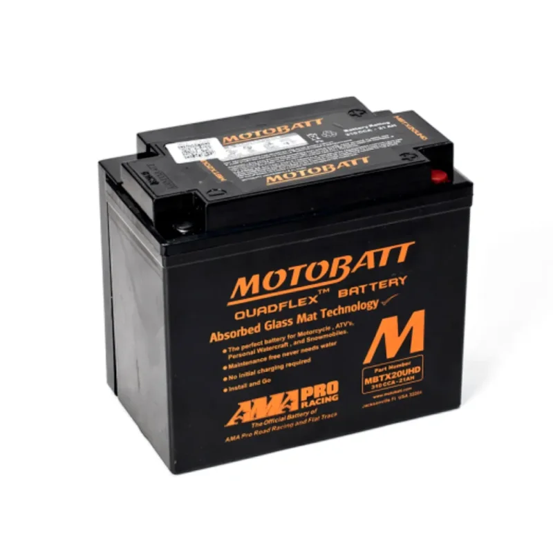 Jusqu'à Épuisement Des Stocks Motobatt Batterie AGM MBTX20UHD 12V 21AH