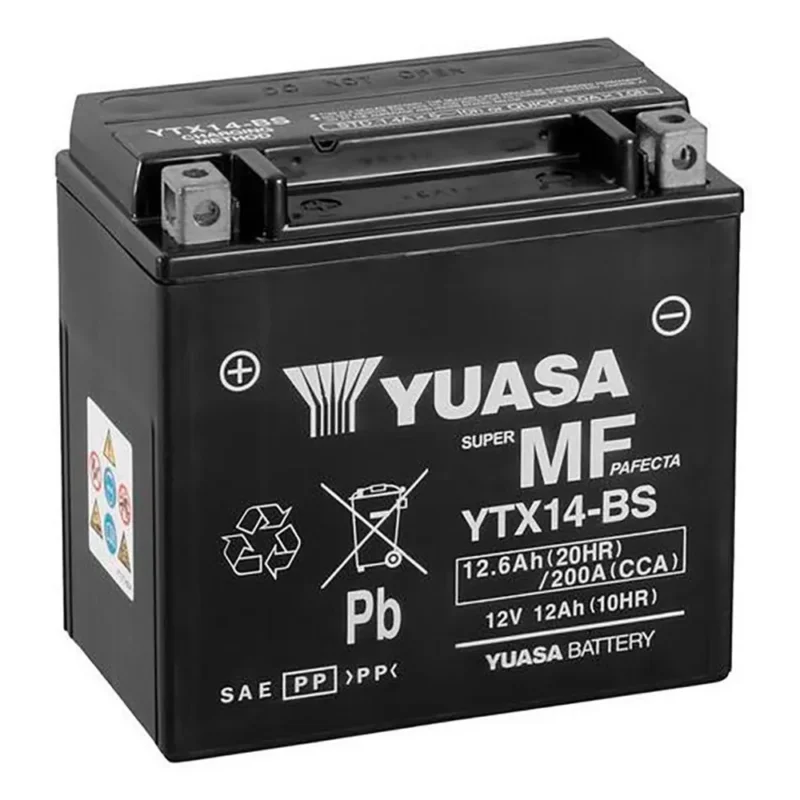 Yuasa Batterie AGM YTX14-BS Seulement Aujourd'hui
