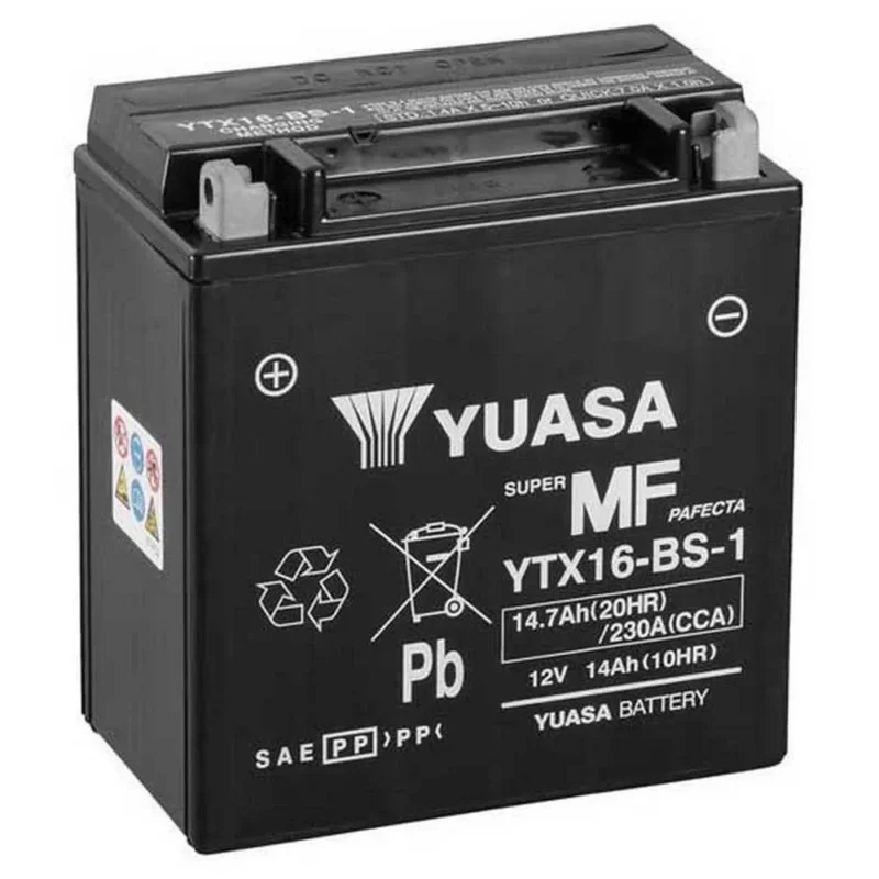 Yuasa Batterie AGM YTX16-BS-1 Prix Réduit