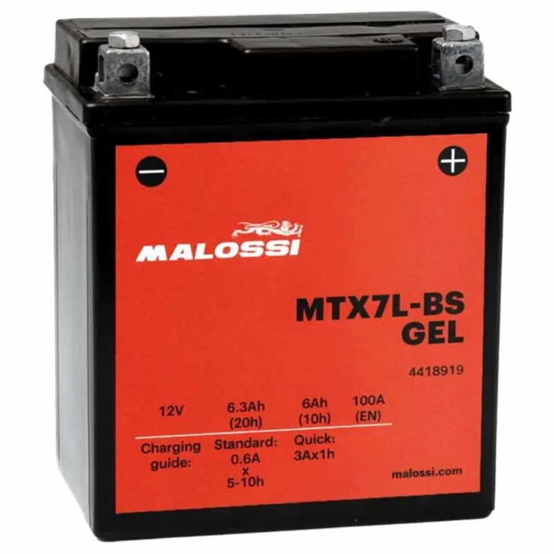 Malossi Batterie au gel MTX7L-BS Affaire À Saisir