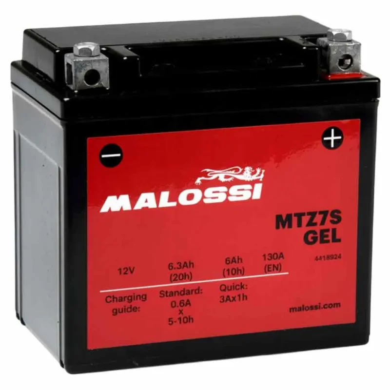 Malossi Batterie au gel MTZ7S Dernier Modèle