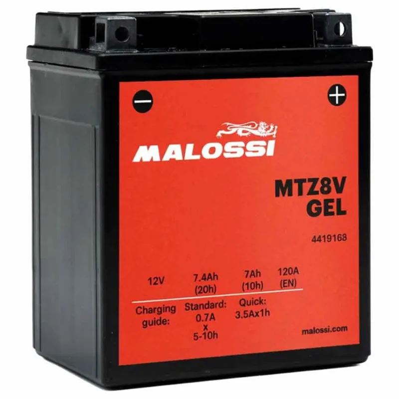 Commander Vite Malossi Batterie au gel MTZ8V