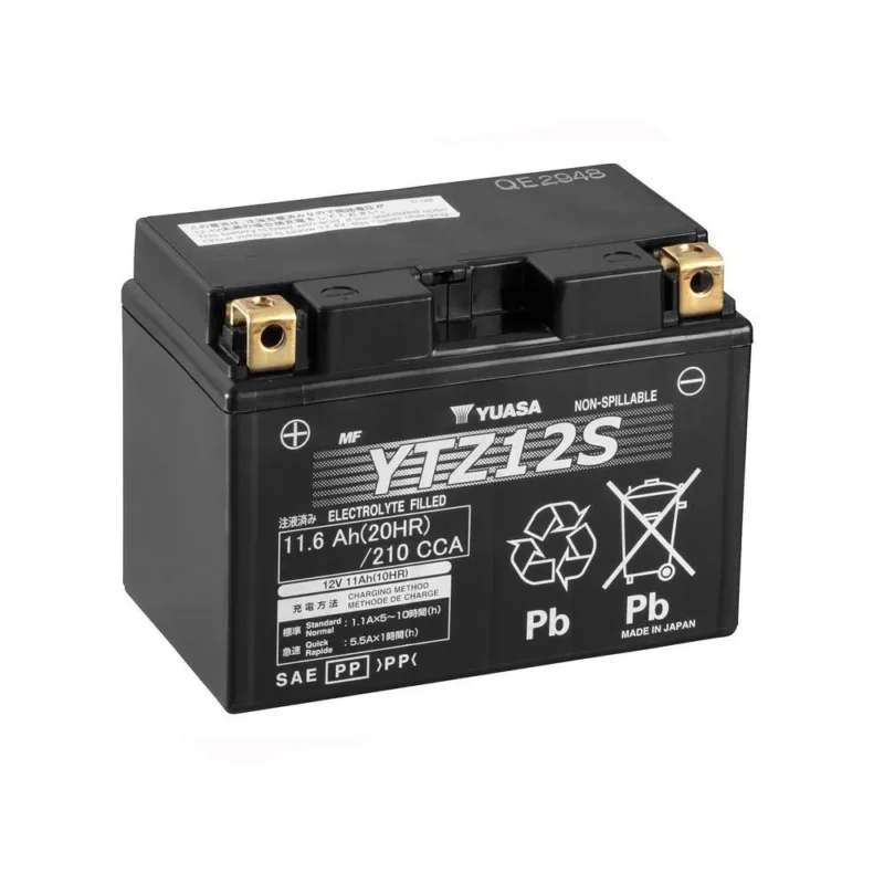 Yuasa Batterie au gel YTZ12S Livraison Express