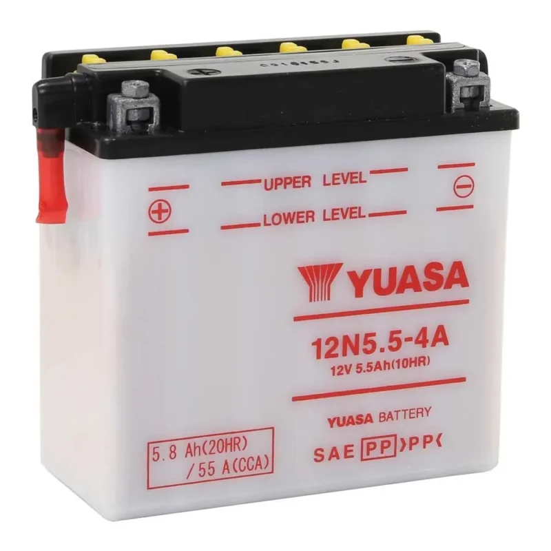Offre Limitée Yuasa Batterie plomb-acide inondée 12N5.5-4A
