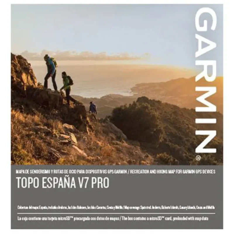 Offre Exclusive Garmin Carte Topo Micro SD/SD Card Spain v7 Pro
