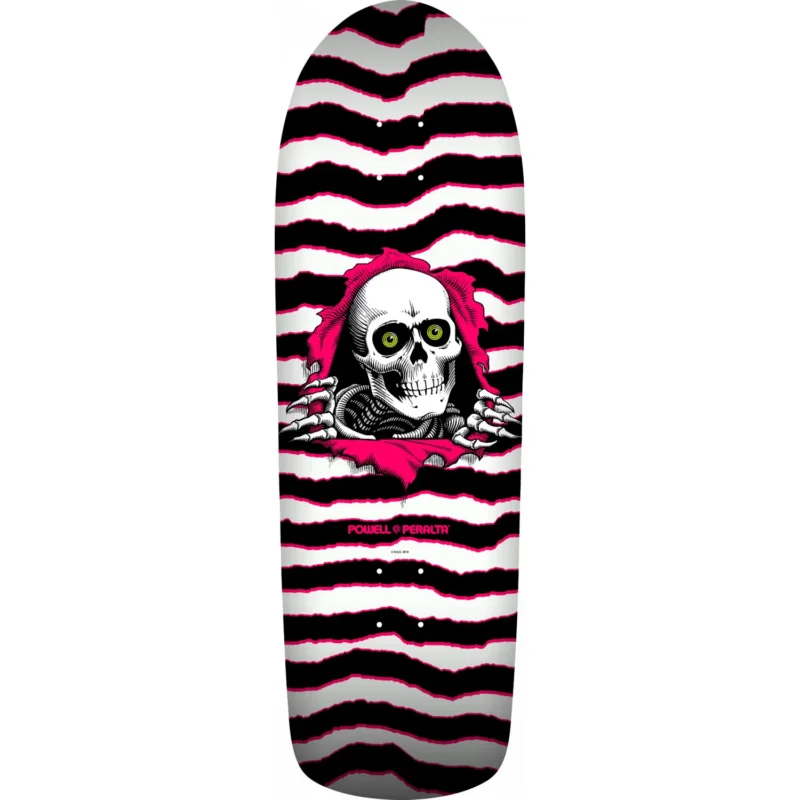 Powell Peralta - OS Ripper Deck - White / Pink Satisfait Ou Remboursé