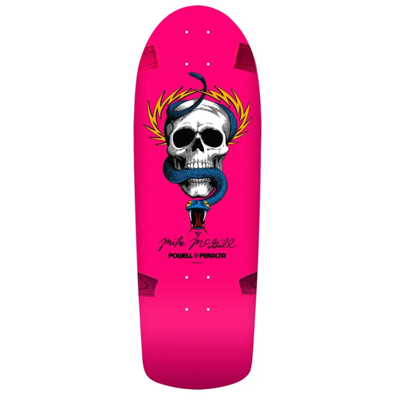 Expédition Rapide Powell Peralta - MC Gill Skull & Snake Deck 10 x 30 Inch - Pink