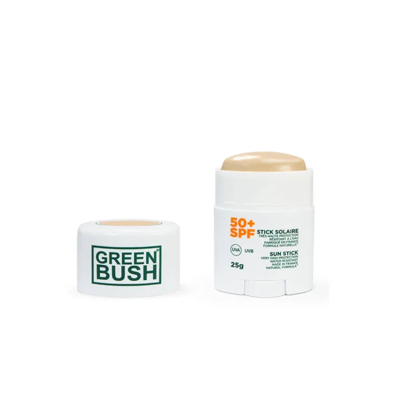 Meilleur Choix GREEN BUSH - Stick Solaire SPF 50+ - Beige