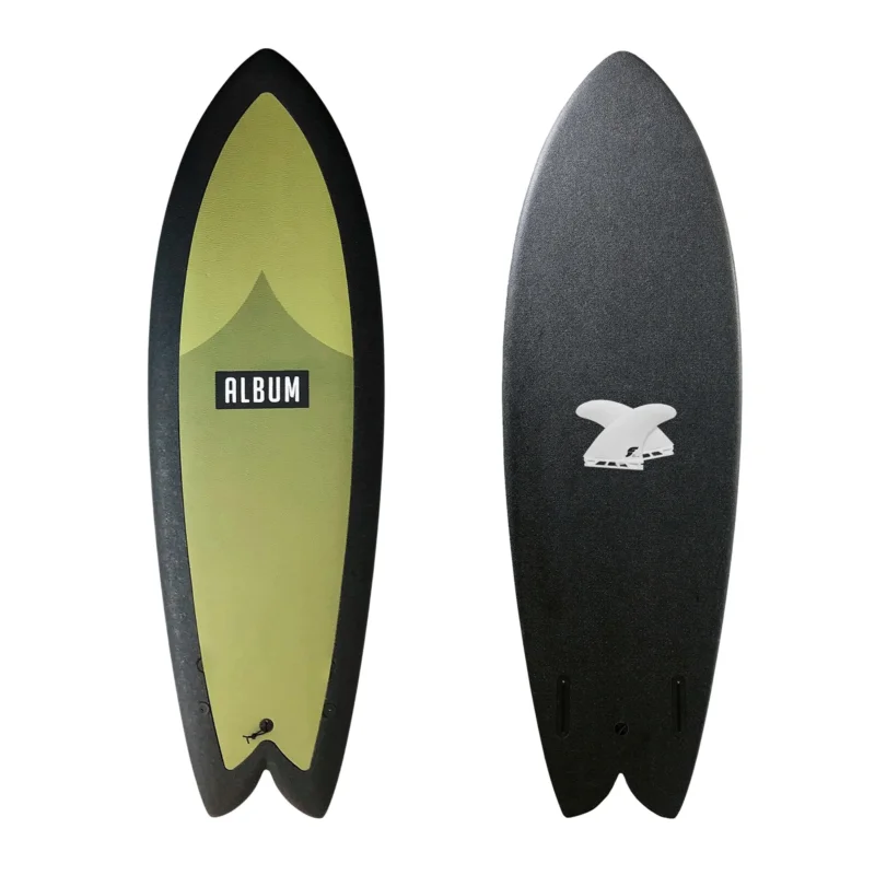 ALBUM Surfboards - Presto Fish 5‘7 Soft Top - Olive Seulement Aujourd'hui