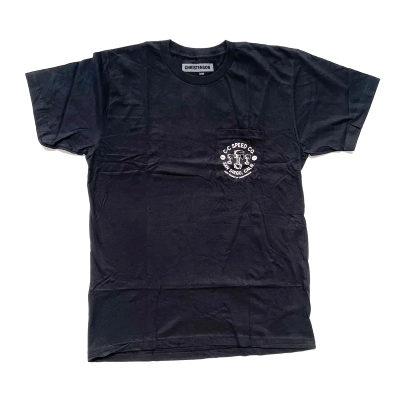 Offre Exclusive CHRISTENSON Surfboards - Pocket Tee - Black