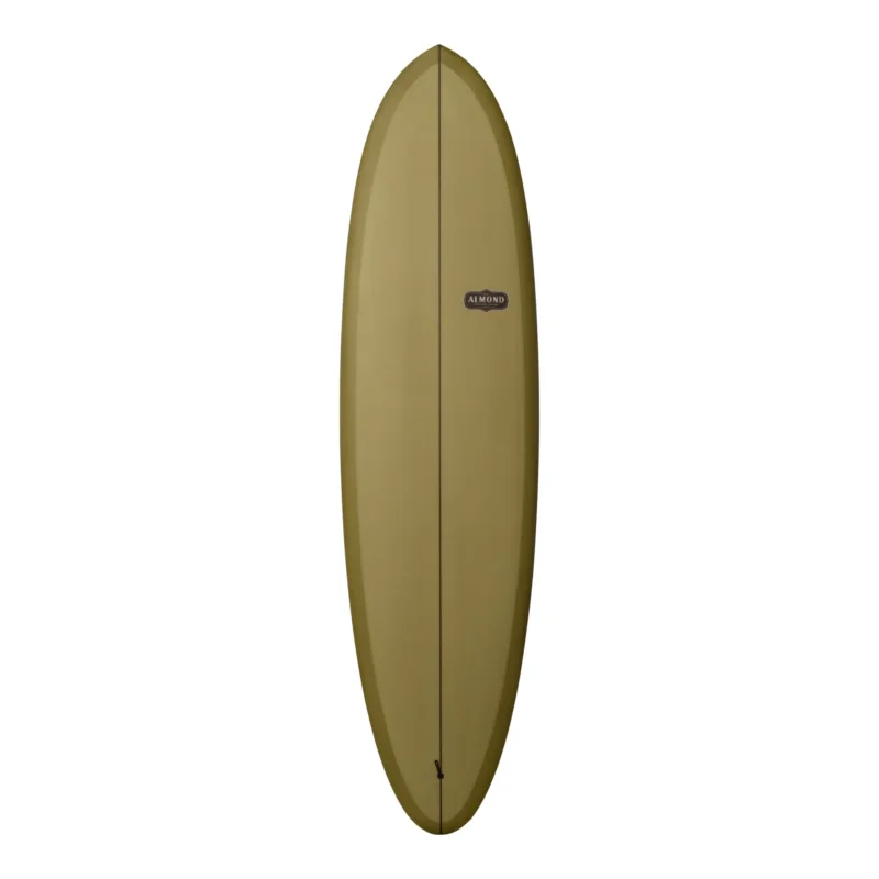 ALMOND Surfboards - Pleasant Pheasant 7‘0 (PU) - Dark Khaki Usine Directe