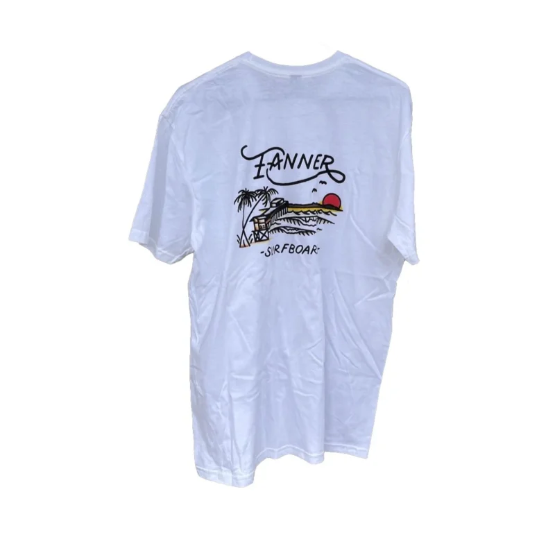 Haute Qualité TANNER - T-shirt Pier Bowl - White