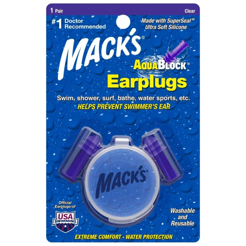 Acheter En Ligne MACK‘S EARPLUGS - Aqua Block - Purple - 1 Paire