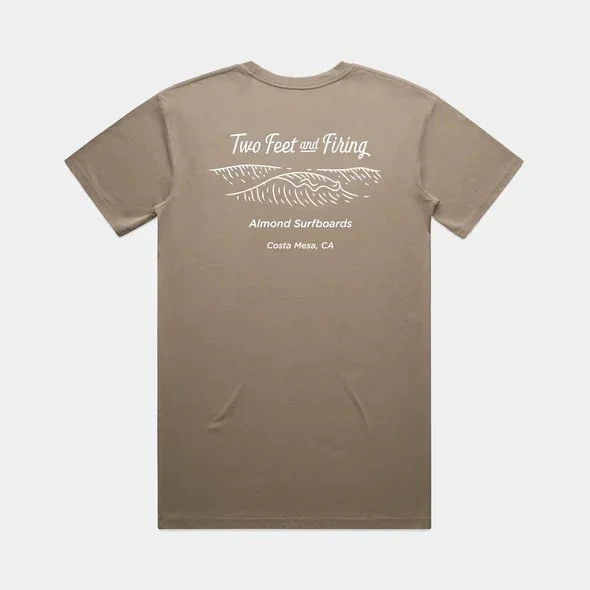 ALMOND - Two Feet & Firing - Tee Mushroom Affaire À Saisir