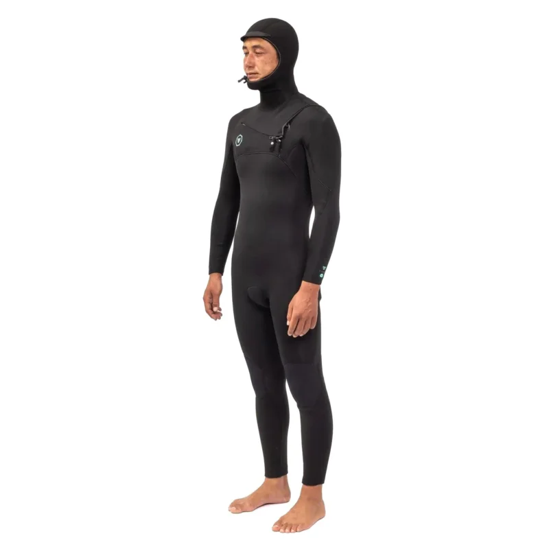 Expédition Rapide VISSLA - 7SEAS Full hooded Chest - 5/4/3MM - Black