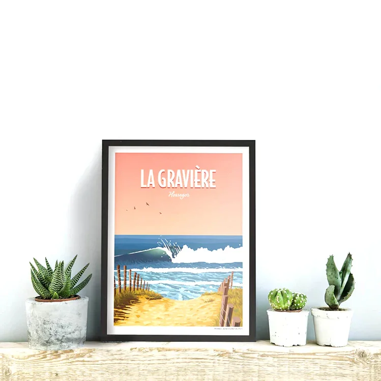 Achat Immédiat AWESOME MAPS - Poster - La gravière
