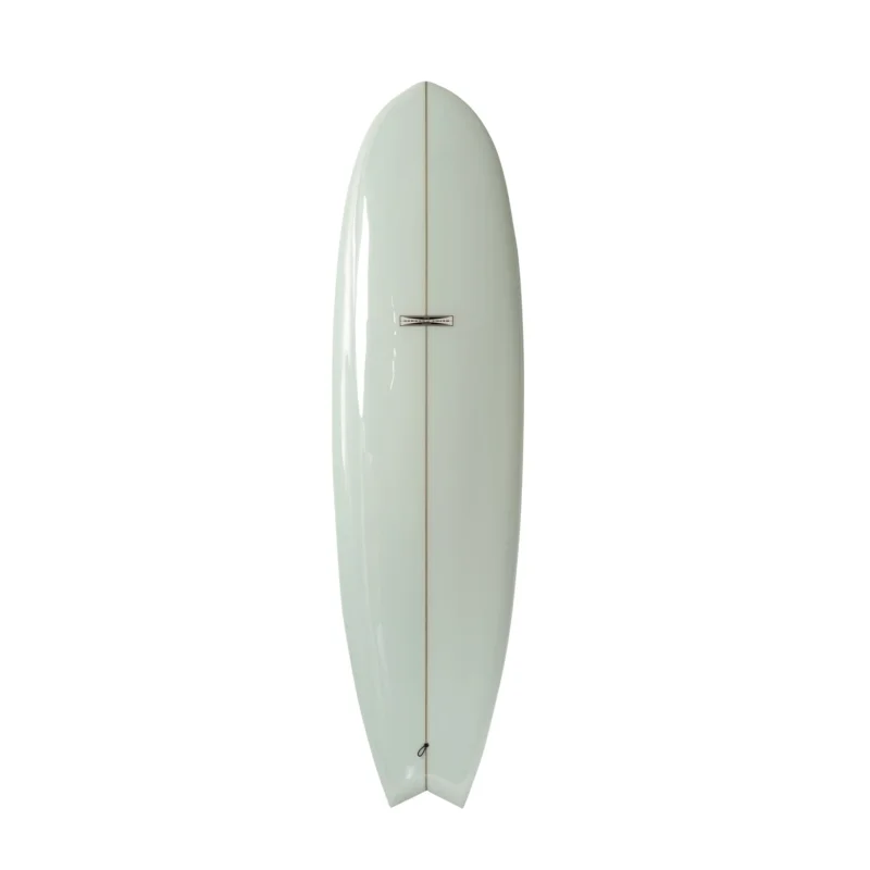 Populaire GORDON & SMITH - Cheater Swallow Tail - 6‘9 (PU) - Light Grey Tint