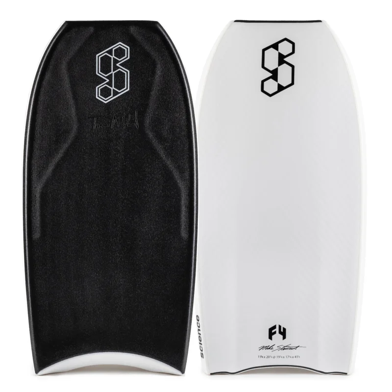 Promotion Saisonnière Science Bodyboard - Tanner LTD PP Tri Quad F4 - Black / White
