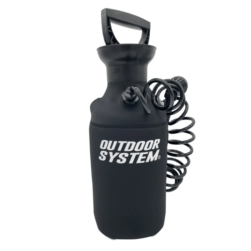 Outdoor System - Douche Portable Manuelle 8L Paiement Sécurisé