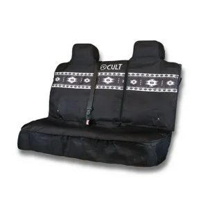 CULT - Housse protection banquette arrière voiture - Aztec Black Expédié Aujourd'hui