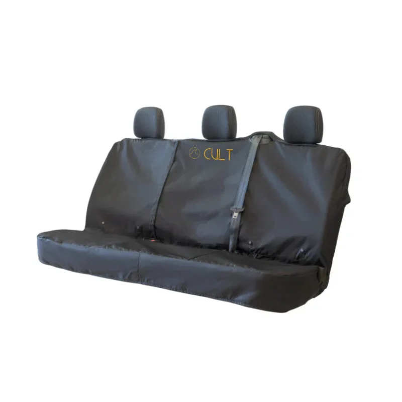 CULT - Housse protection banquette arrière van - Triple - Black Pas Cher