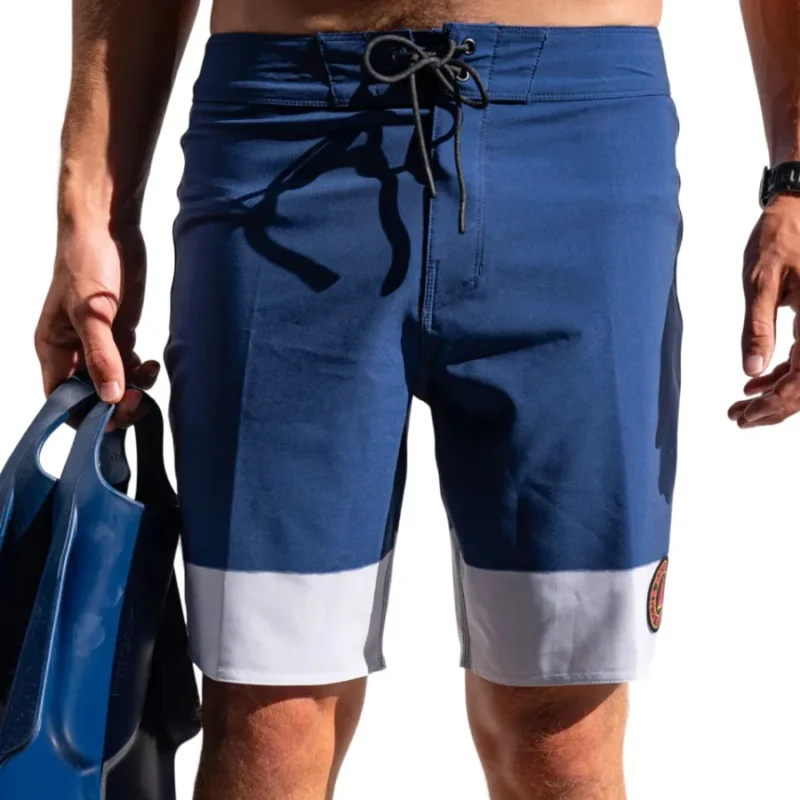 DA FIN - Boardshort - Navy Sky Prix Bas