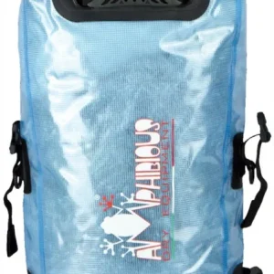 Nouveauté Amphibious Kikker Clear Light Blue – Waterproof Backpack 20 lt Transparent