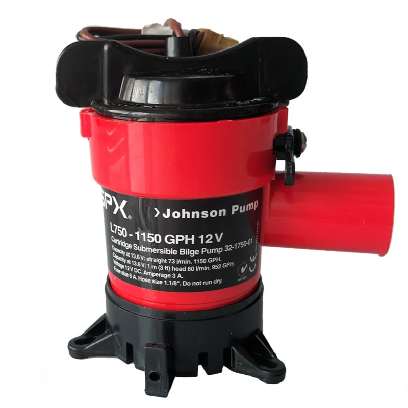 Remise Johnson L750 - 12V - 73 L/min - 1150 GPH