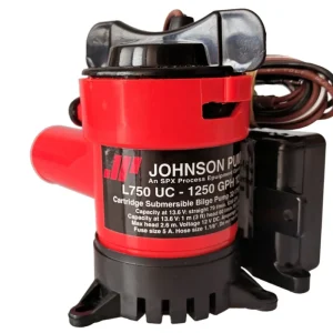 Johnson Automatic Submersible Bilge Pump L750UC - 12V - 73 L/min - 1150 GPH Pas Cher