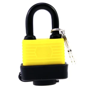 Waterproof padlock - Yellow Expédition Rapide