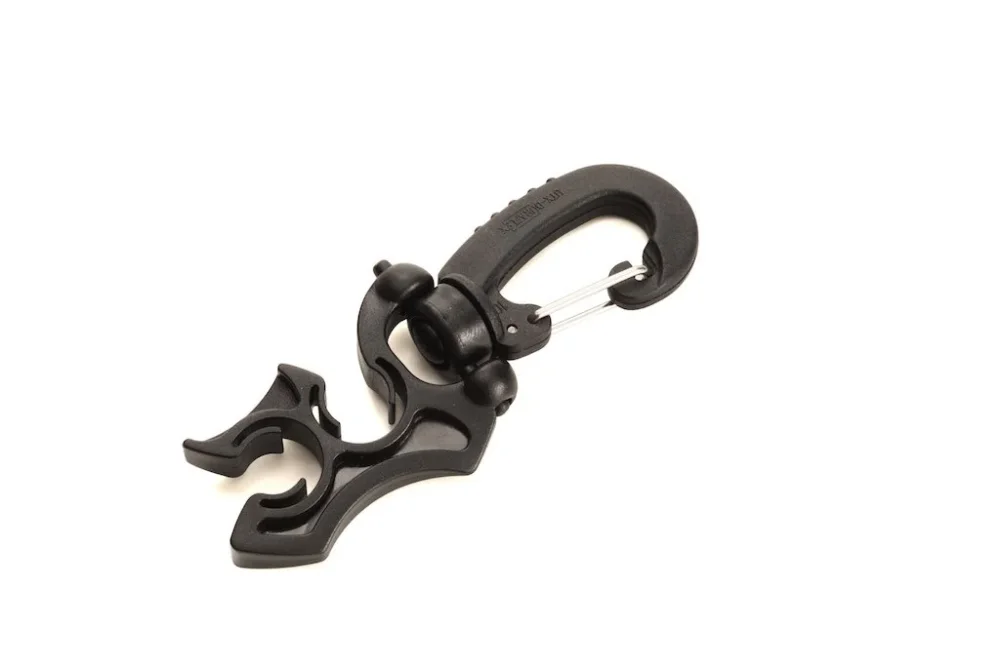 Divemarine Swivel Black Double Hose Holder Expédié Aujourd'hui