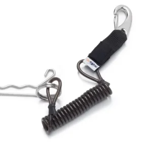 Expédié Aujourd'hui Divemarine SS Wire Tech Coil Lanyard