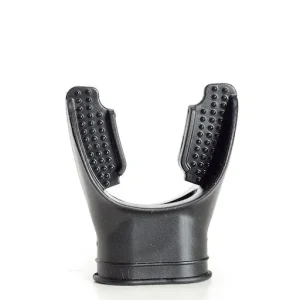 Marque Divemarine Silicone Long Bite Mouthpiece Black