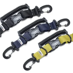 Solde Divemarine Kevlar Wire Polyurethane Coil Lanyard