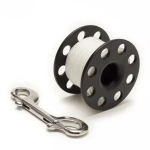 Meilleur Prix Divemarine Black Delrin Finger Reel 15 meters