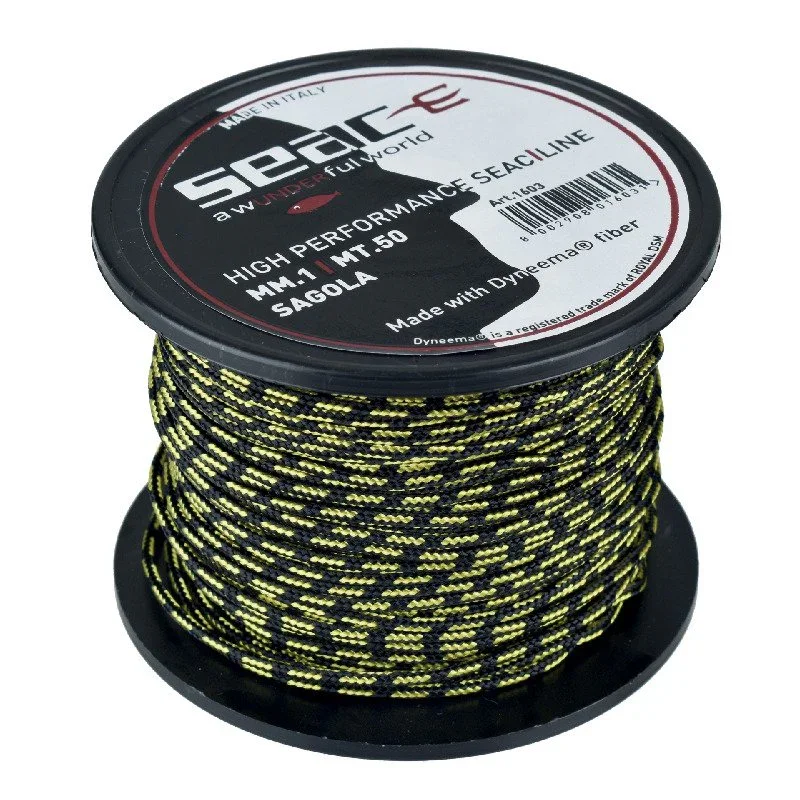 Seac Dyneema Line 1 mm × 50 m Authentique