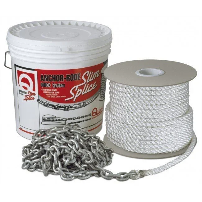 Quick Anchor-Rode rope and chain 8mm-12,7mm 10/61MT Solde