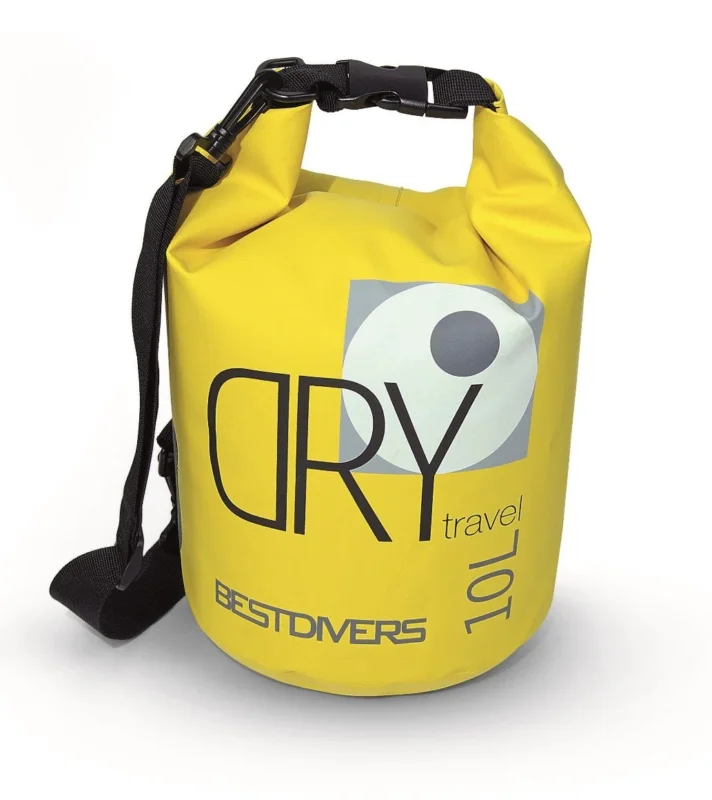 Best Divers PVC Dry Bag 10 L - Yellow Vente Flash