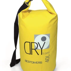 Acheter En Ligne Best Divers PVC Dry Bag 40 L - Yellow