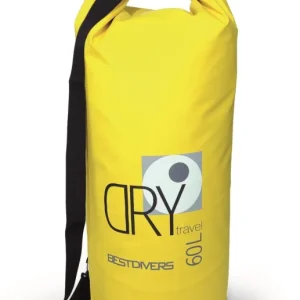 Prix Promo Best Divers PVC Dry Bag 60 L - Yellow