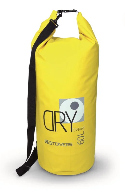 Prix Promo Best Divers PVC Dry Bag 60 L - Yellow