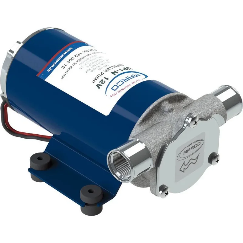 Marco UP1-N Pump, internal brushes, rubber impeller 35 l/min 12v Réduction