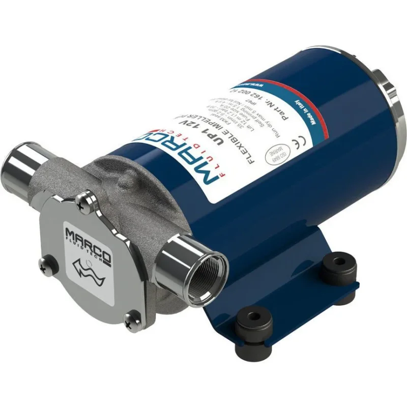Marco UP1-N Pump, internal brushes, rubber impeller 35 l/min 24v Soldes
