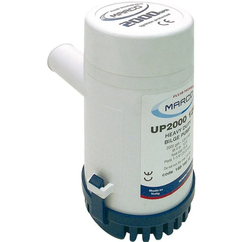 Réduction Marco UP2000 Submersible pump 126 l/min 12v