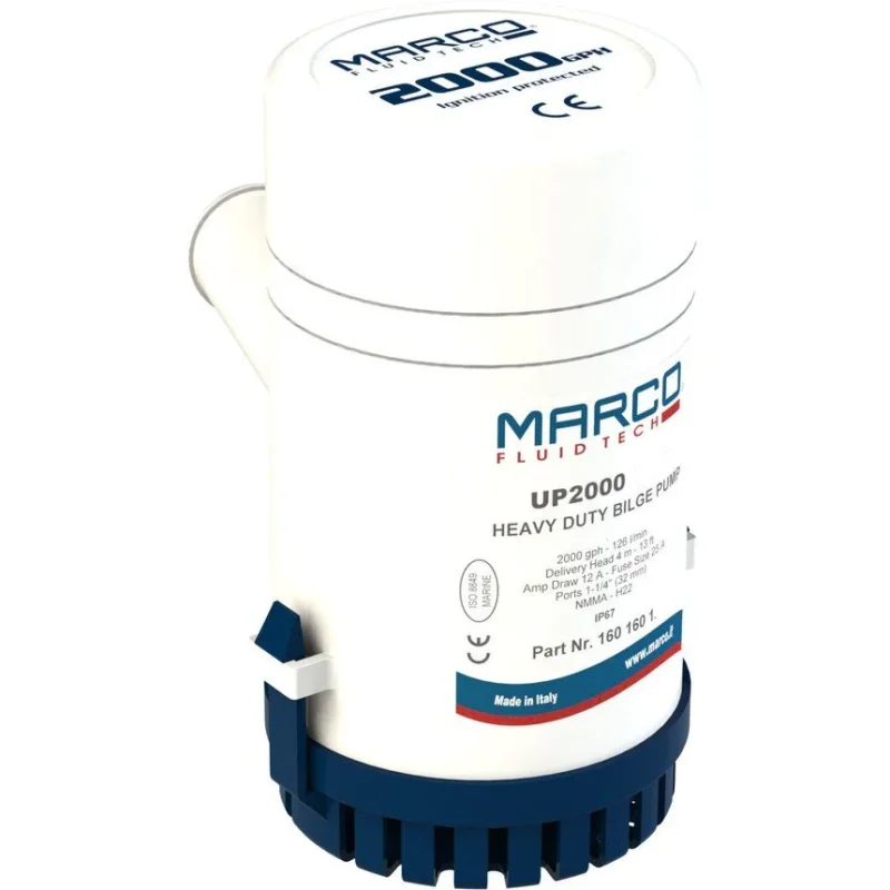 Commander Vite Marco UP2000 Submersible pump 126 l/min 24v