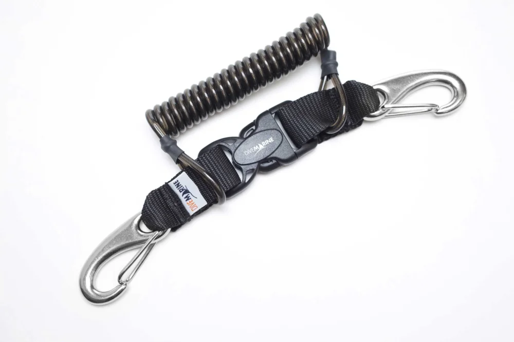 Must-Have Divemarine Stainless Steel Spiral Clip - Double Snap 70mm