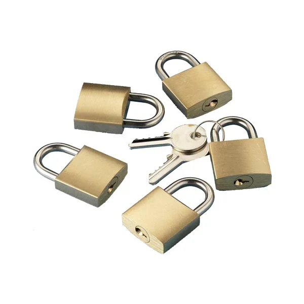 Kit 5 Padlock unique Key Seulement Aujourd'hui