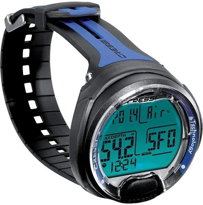 Authentique Cressi Leonardo 2.0 Black/Blue