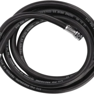 Top Vente Divemarine Standard Regulator Hose Black 210cm
